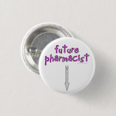 未来の薬剤師 缶バッジ (正面&裏面)