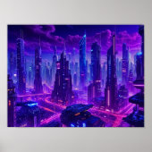 未来の街並み ポスター (正面)