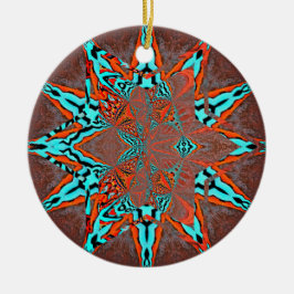 未来の複雑さの星 セラミックオーナメント