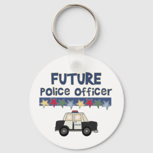 未来の警官 キーホルダー