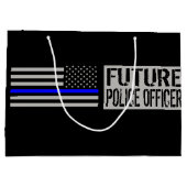 未来の警官 ラージペーパーバッグ (裏面)