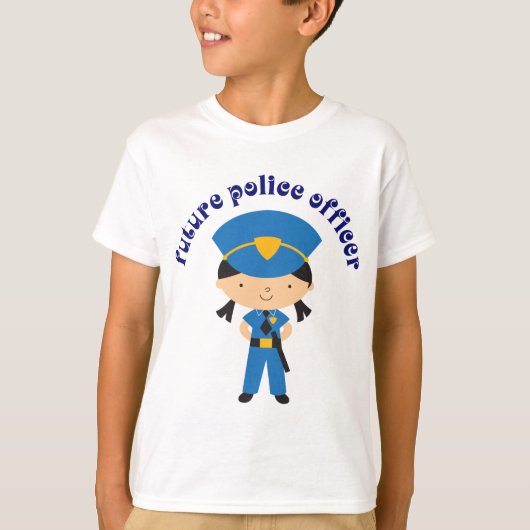 未来の警官 Tシャツ (正面)