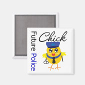 未来の警察 マグネット (正面/裏面)