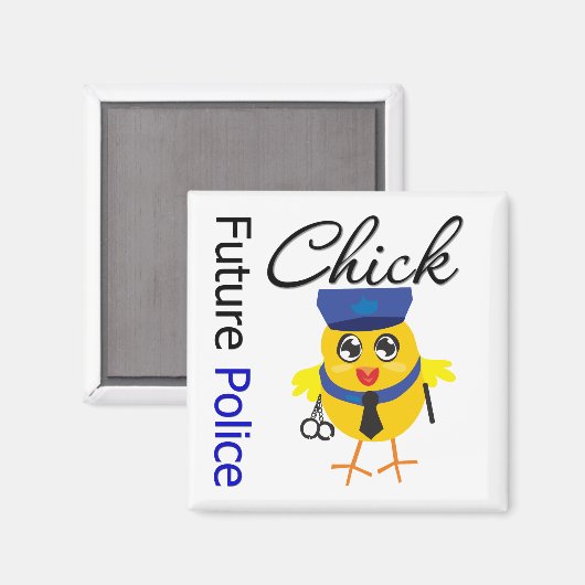 未来の警察 マグネット (正面/裏面)