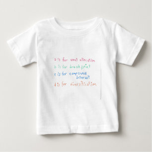 未来の財務顧問 ベビーTシャツ