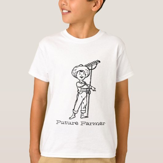 未来の農家 Tシャツ (正面)