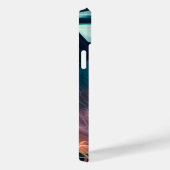 未来の都市でバスに乗る女性 Case-Mate iPhoneケース (裏面 / 右)