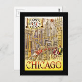 未来の鉄道 ポストカード (正面/裏面)