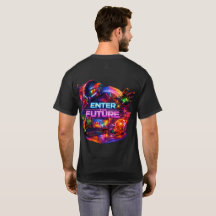 未来の銀河へ Tシャツ