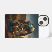 "未来の鍛造:機械の世界" iPhoneケース (裏面横)