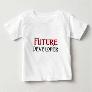 未来の開発者 ベビーTシャツ