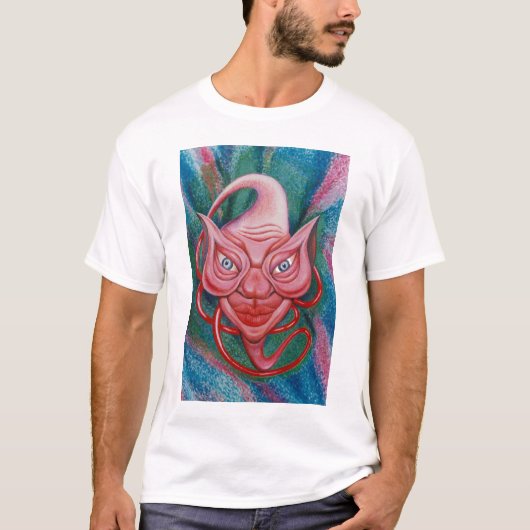 未来の頭部 Tシャツ (正面)