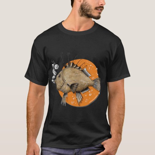 未来の魚 Tシャツ (正面)