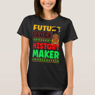 未来の黒人歴史家アフリカ誇りを持ったアメリカ人 Tシャツ