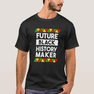 未来の黒人歴史家メラニン・アフリカ・アメリカ Tシャツ