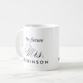 未来の//COFEE夫人のマグ コーヒーマグカップ (正面左)