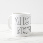 未来のAI コーヒーマグカップ (正面左)