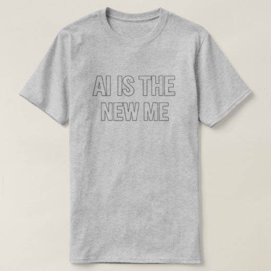 未来のAI Tシャツ (デザイン正面)