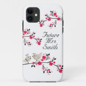 未来のBride To Be Wedding夫人の鳥 Case-Mate iPhoneケース (裏面)