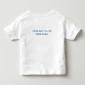 未来のC.E.O.はカスタマイズTシャツを-からかいます トドラーTシャツ (裏面)