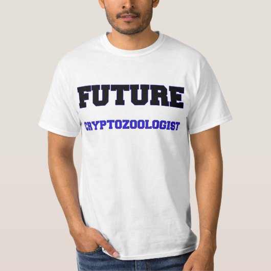 未来のCryptozoologist Tシャツ (正面)