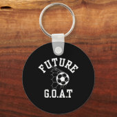 未来のG.o.a.t、史上最高のサッカー選手 キーホルダー (正面)