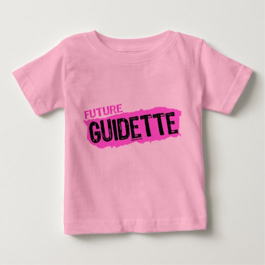 未来のGuidette ベビーTシャツ (正面)