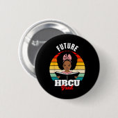 未来のHbcuグラッドアフリカブラック歴史月間 缶バッジ (正面&裏面)