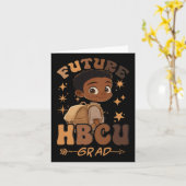 未来のHbcu卒業歴ブラックボーイ卒業Hbcu カード (黄色い花)