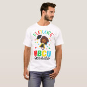 未来のHBCU卒業生女子 卒業式 HBCU 未来の大学生 Tシャツ (正面フル)