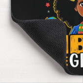 未来のHBCU卒業生 子供 黒人女性 アフロ ブラックヒストリー マウスパッド (コーナー)