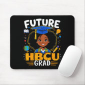 未来のHBCU卒業生 子供 黒人女性 アフロ ブラックヒストリー マウスパッド (マウス)