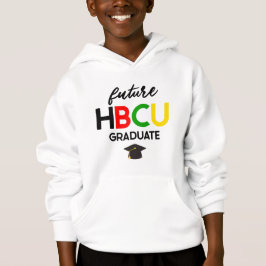 未来のHBCU大学大学院生のフード付きスウェットシャツ