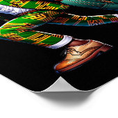 未来のHbcu Grad 100日の学校の黒史 ポスター (角)