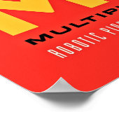 未来のJPLビジョン火星-ヴィンテージ ポスター (角)