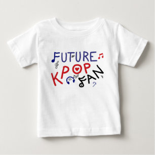 未来のKPOPファン! ベビーTシャツ