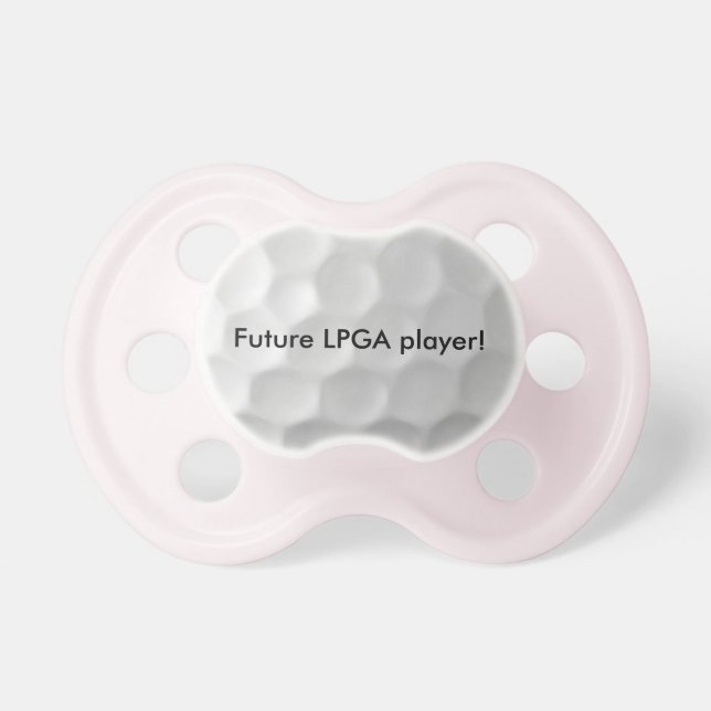 未来のLPGAプレーヤーのベビーの調停者 おしゃぶり (正面)