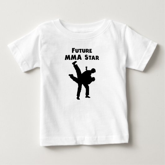 未来のMMAの星 ベビーTシャツ (正面)