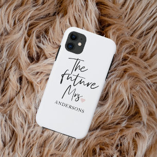 未来のMrs.とあなたの名前 現代の美しさのギフト iPhone 11 ケース