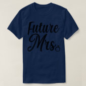 未来のMrs. Tシャツ (デザイン正面)
