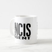 未来のNCISの代理店 コーヒーマグカップ (正面左)