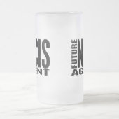 未来のNCISの代理店 フロストグラスビールジョッキ (中央)