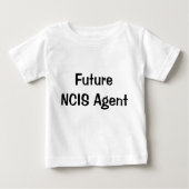 未来のNCISの代理店 ベビーTシャツ (正面)