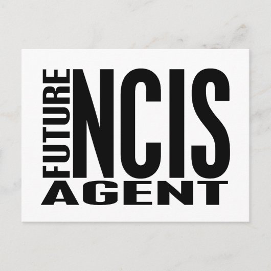 未来のNCISの代理店 ポストカード (正面)