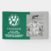 未来のNWミズーリ州州卒業 横断幕 (横)