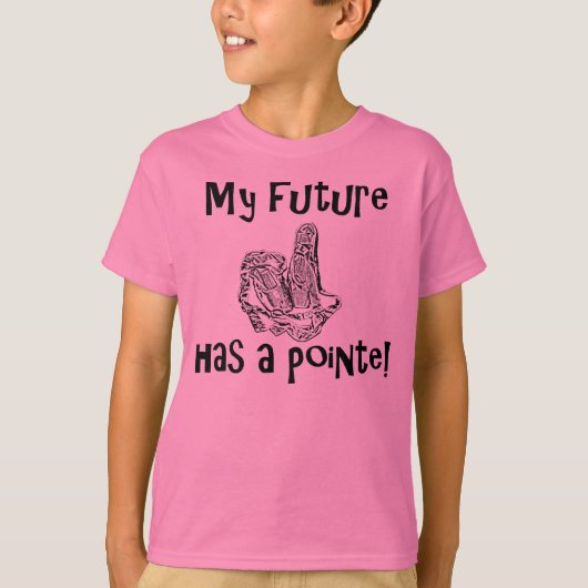 未来のPointe Tシャツ (正面)