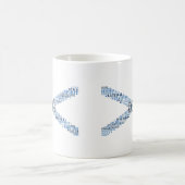 未来のSaltire コーヒーマグカップ (中央)