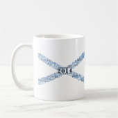 未来のSaltire コーヒーマグカップ (左)