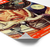 未来のSFパルプのカバー。 ポスター (角)