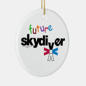 未来のSkydiver セラミックオーナメント (右)